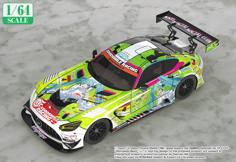 GOOD SMILE RACING - 1/64 Good Smile Hatsune Miku AMG 2022 Season Opening Ver. (Rerelease)