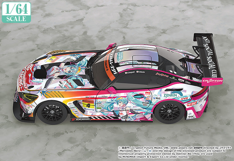 GOOD SMILE RACING - 1/64 Scale Good Smile Hatsune Miku AMG 2021 SUPER GT Round 5 Ver. (Rerelease)