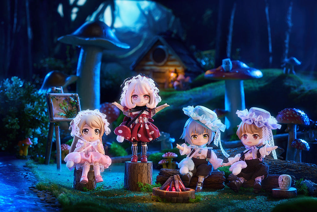 Nendoroid Doll Outfit Set: Mushroom  - Boy (Green/Purple)