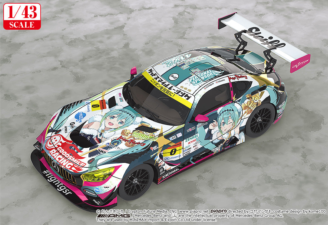 Good Smile Racing - 1/43rd Scale Good Smile Hatsune Miku AMG: 2018 Final Race Ver.