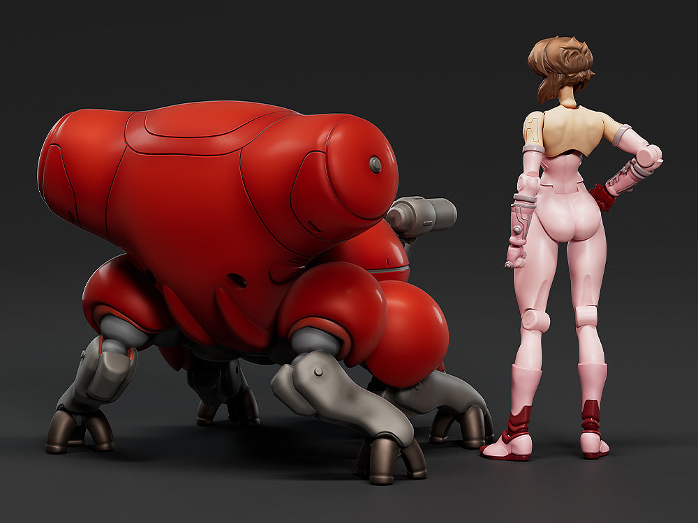 Ghost in the Shell (Manga Edition) - PLAMAX minimum factory MF-94 Motoko Kusanagi with Fuchikoma Model Kit