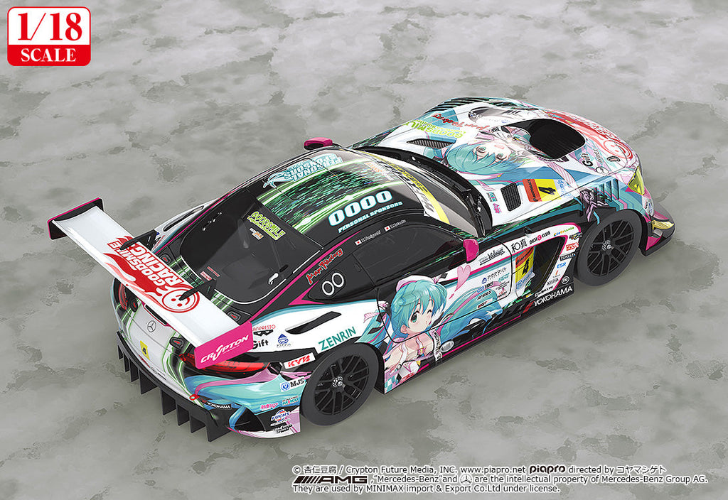 Good Smile Racing - 1/18th Scale Good Smile Hatsune Miku AMG: 2019 Ver.