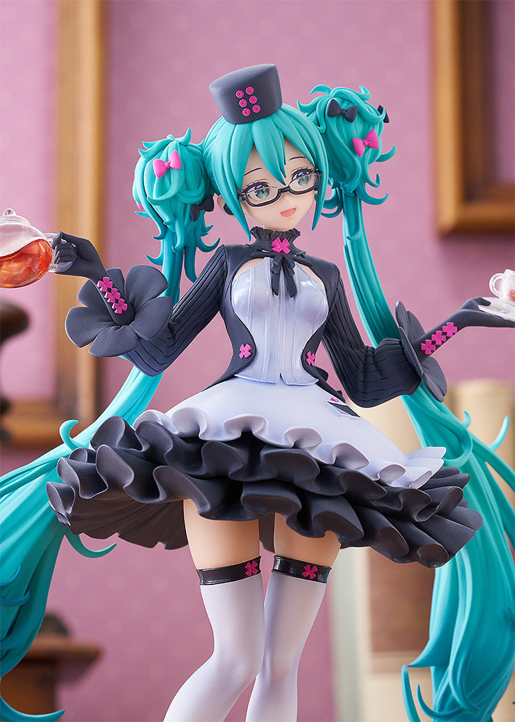 Hatsune Miku - POP UP PARADE Hatsune Miku: Glasses x Café Ver. Figure