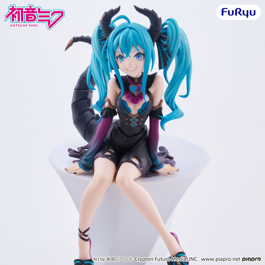 Character Vocal Series 01: Hatsune Miku - Hatsune Miku Noodle Stopper Figure -Hatsune Miku Villain ver.- (Rerelease)