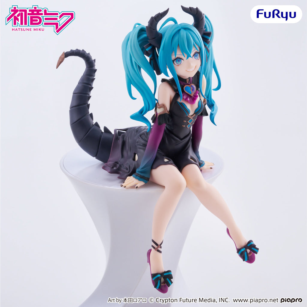Character Vocal Series 01: Hatsune Miku - Hatsune Miku Noodle Stopper Figure -Hatsune Miku Villain ver.- (Rerelease)