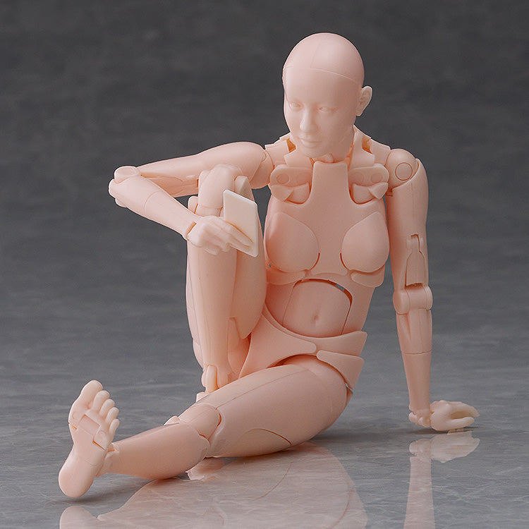 Nishimura Style Drawing Doll Olive Gray/Flesh
