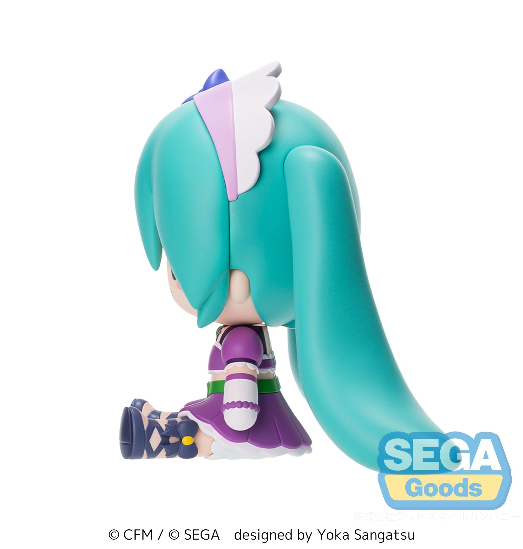 Hatsune Miku - fuwa petit Hatsune Miku x Love and Berry Dress Up and Dance! Chibi Figure Sparkly Purple