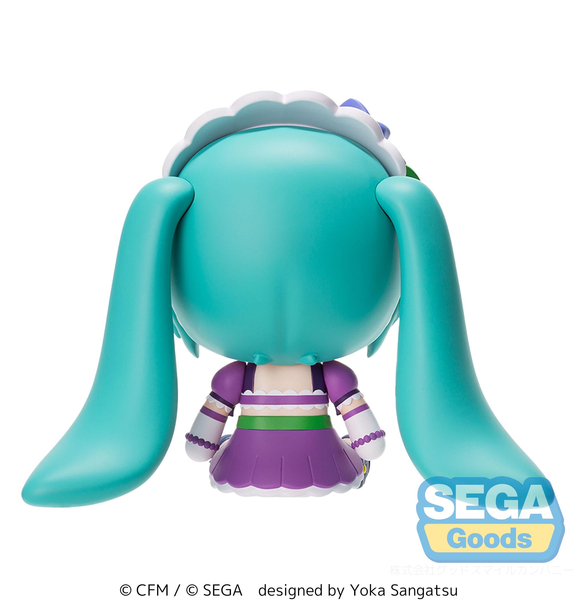 Hatsune Miku - fuwa petit Hatsune Miku x Love and Berry Dress Up and Dance! Chibi Figure Sparkly Purple