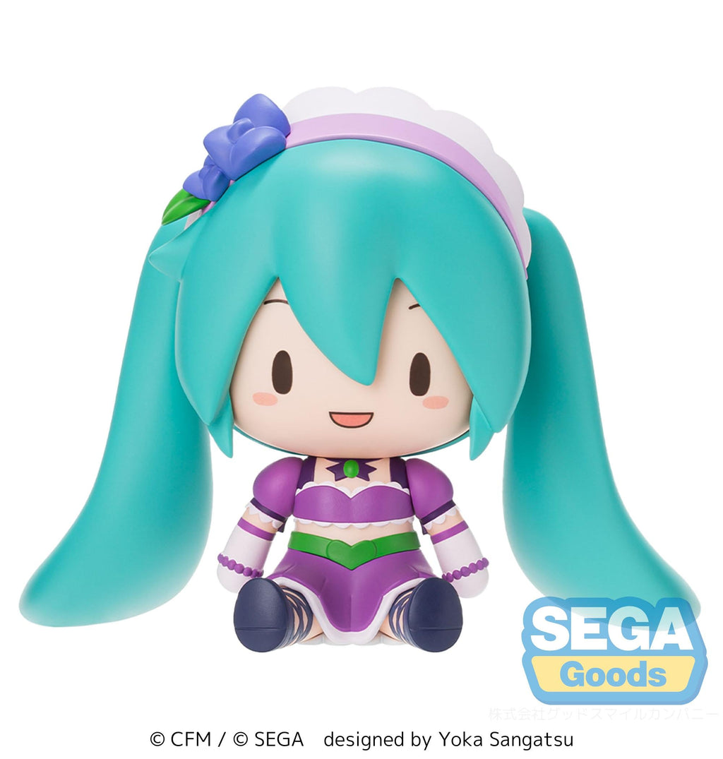 Hatsune Miku - fuwa petit Hatsune Miku x Love and Berry Dress Up and Dance! Chibi Figure Sparkly Purple
