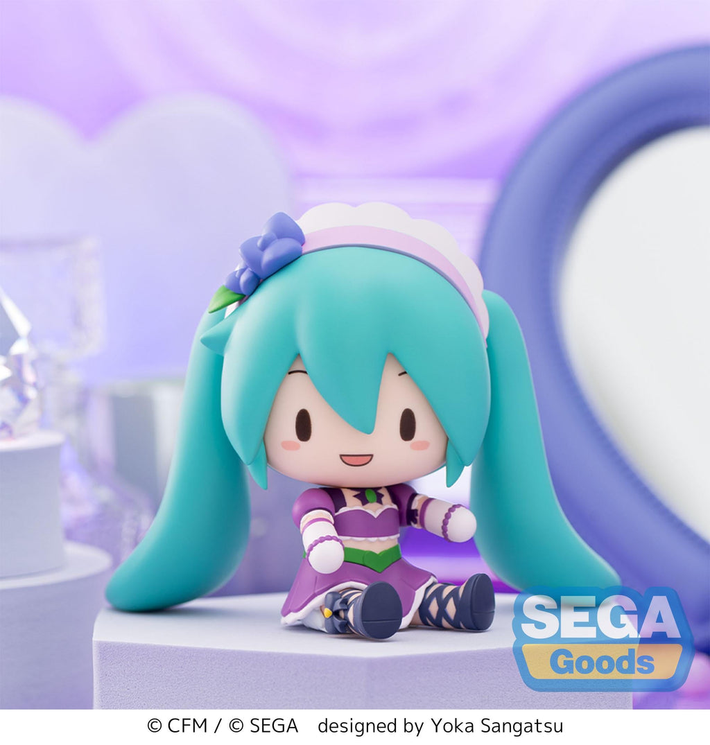 Hatsune Miku - fuwa petit Hatsune Miku x Love and Berry Dress Up and Dance! Chibi Figure Sparkly Purple