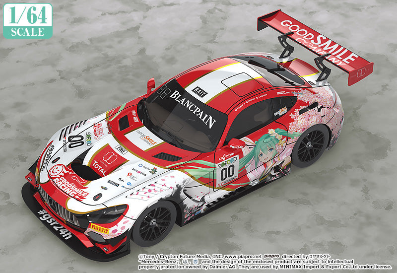 GOOD SMILE RACING - 1/64 Scale Good Smile Hatsune Miku AMG 2017 SPA24H Ver. (Rerelease)