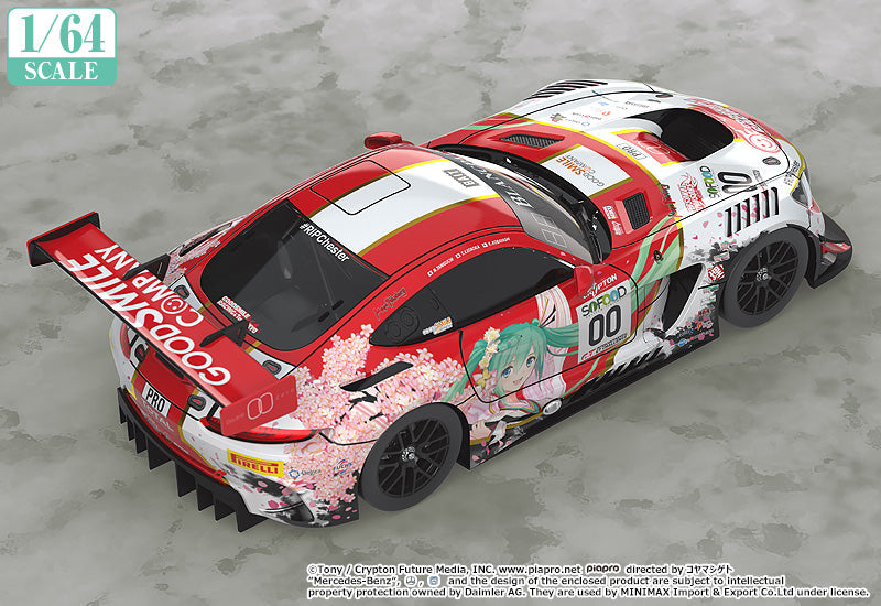 GOOD SMILE RACING - 1/64 Scale Good Smile Hatsune Miku AMG 2017 SPA24H Ver. (Rerelease)