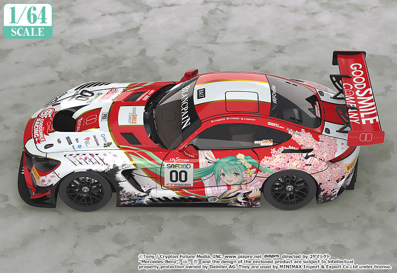 GOOD SMILE RACING - 1/64 Scale Good Smile Hatsune Miku AMG 2017 SPA24H Ver. (Rerelease)