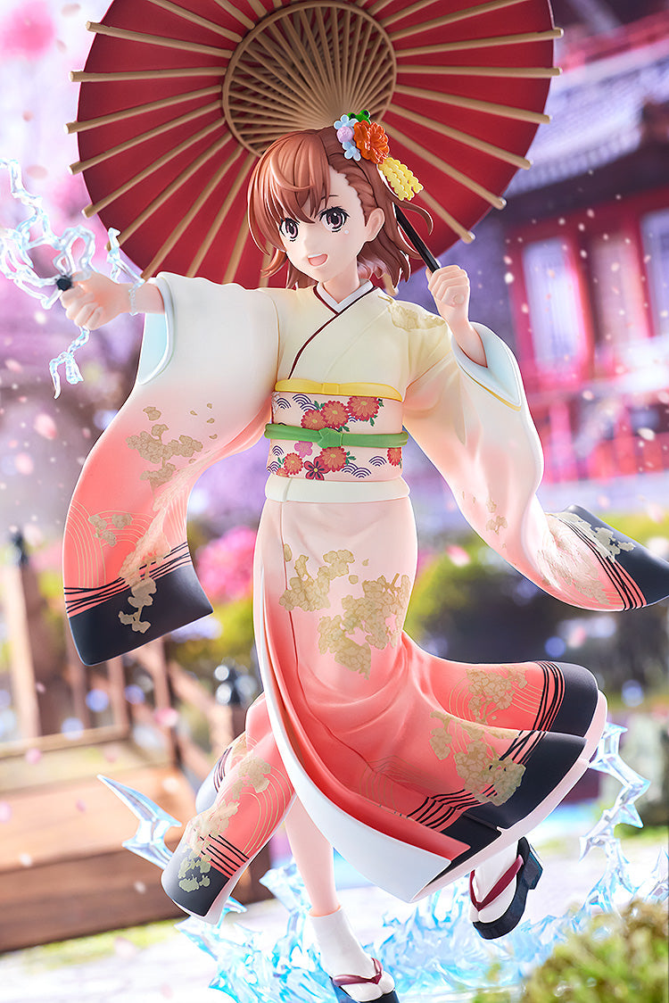A Certain Scientific Railgun T - Mikoto Misaka Furisode Kimono ver. 1/7 Scale Figure