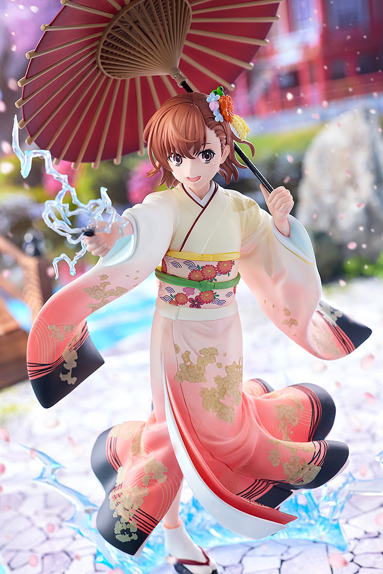 A Certain Scientific Railgun T - Mikoto Misaka Furisode Kimono ver. 1/7 Scale Figure