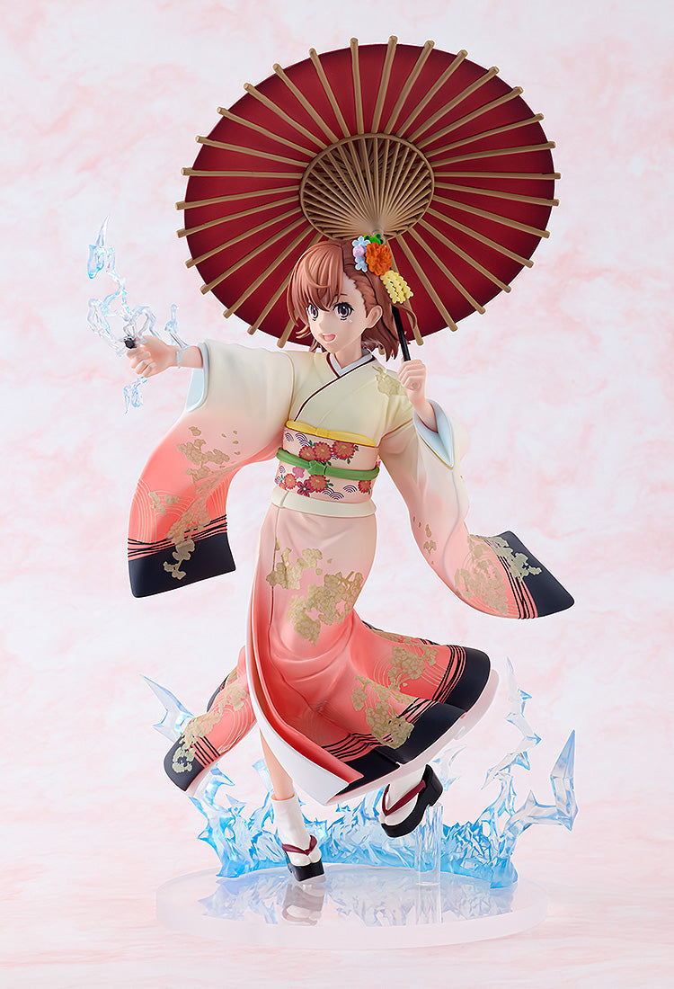 A Certain Scientific Railgun T - Mikoto Misaka Furisode Kimono ver. 1/7 Scale Figure