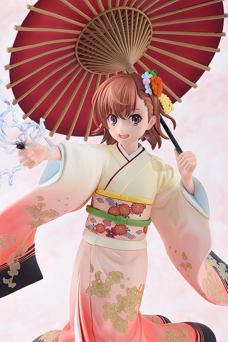 A Certain Scientific Railgun T - Mikoto Misaka Furisode Kimono ver. 1/7 Scale Figure