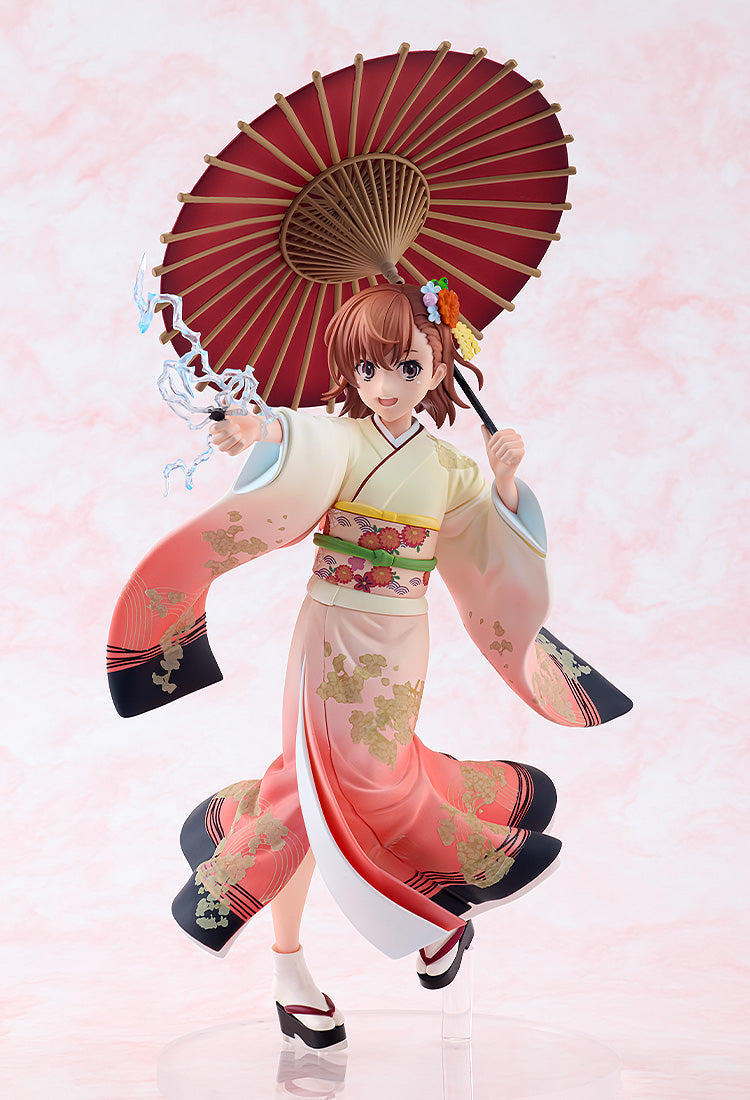 A Certain Scientific Railgun T - Mikoto Misaka Furisode Kimono ver. 1/7 Scale Figure